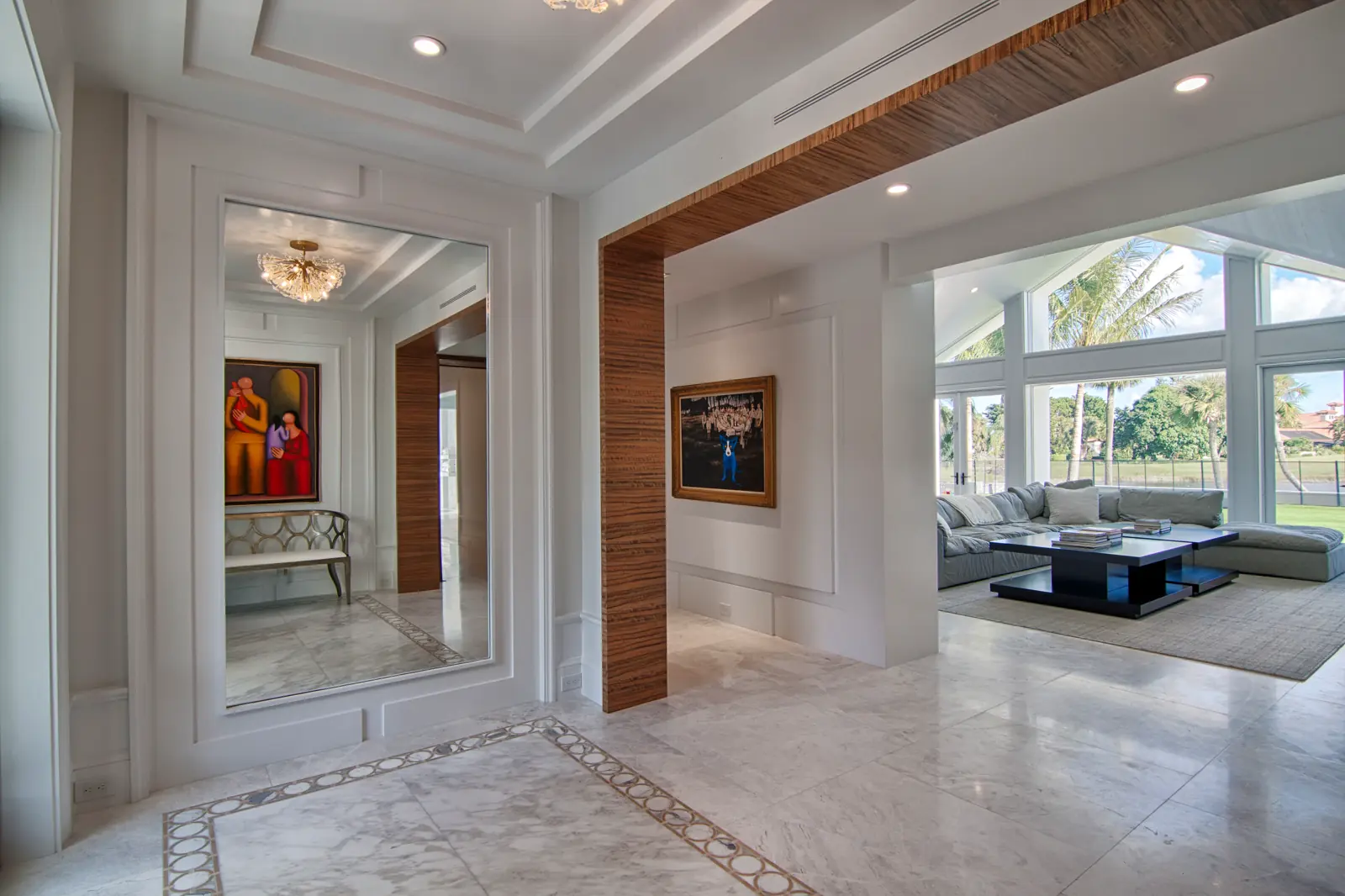 Entry And Living at Breakers West Terrace