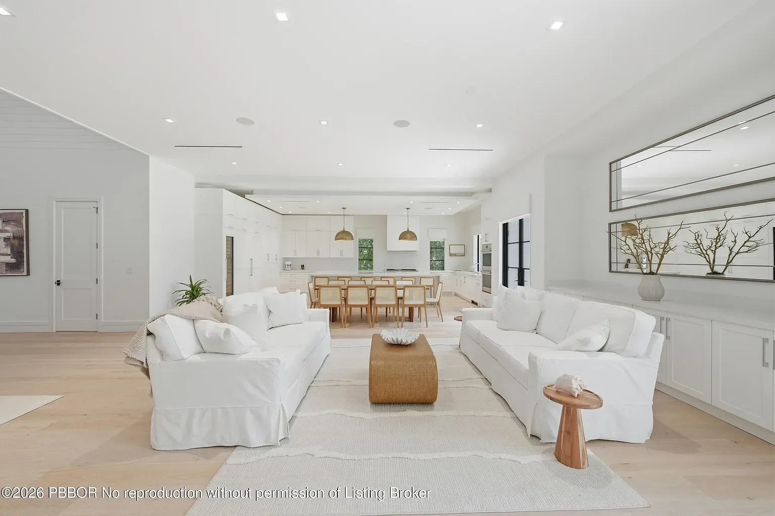 Open living room at East Lakewood
