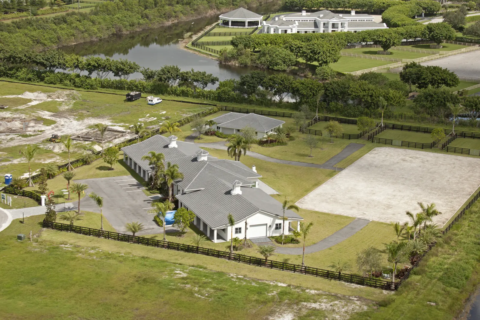 Aerial Farm at Grand Prix Farms