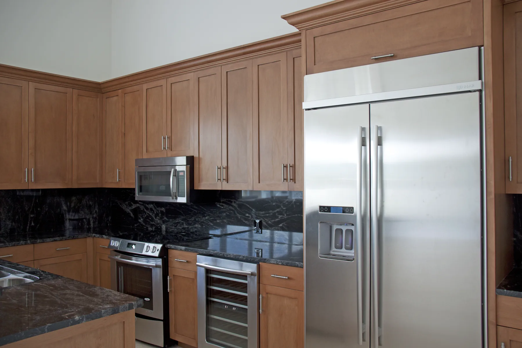 Kitchen at the Grand Prix Farms residence