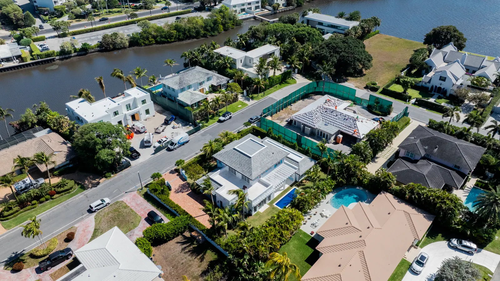 Aerial Property at Ibis Isle