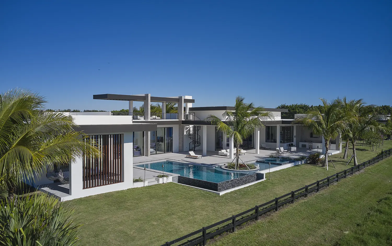 Aerial Estate at Lasso Way Estate