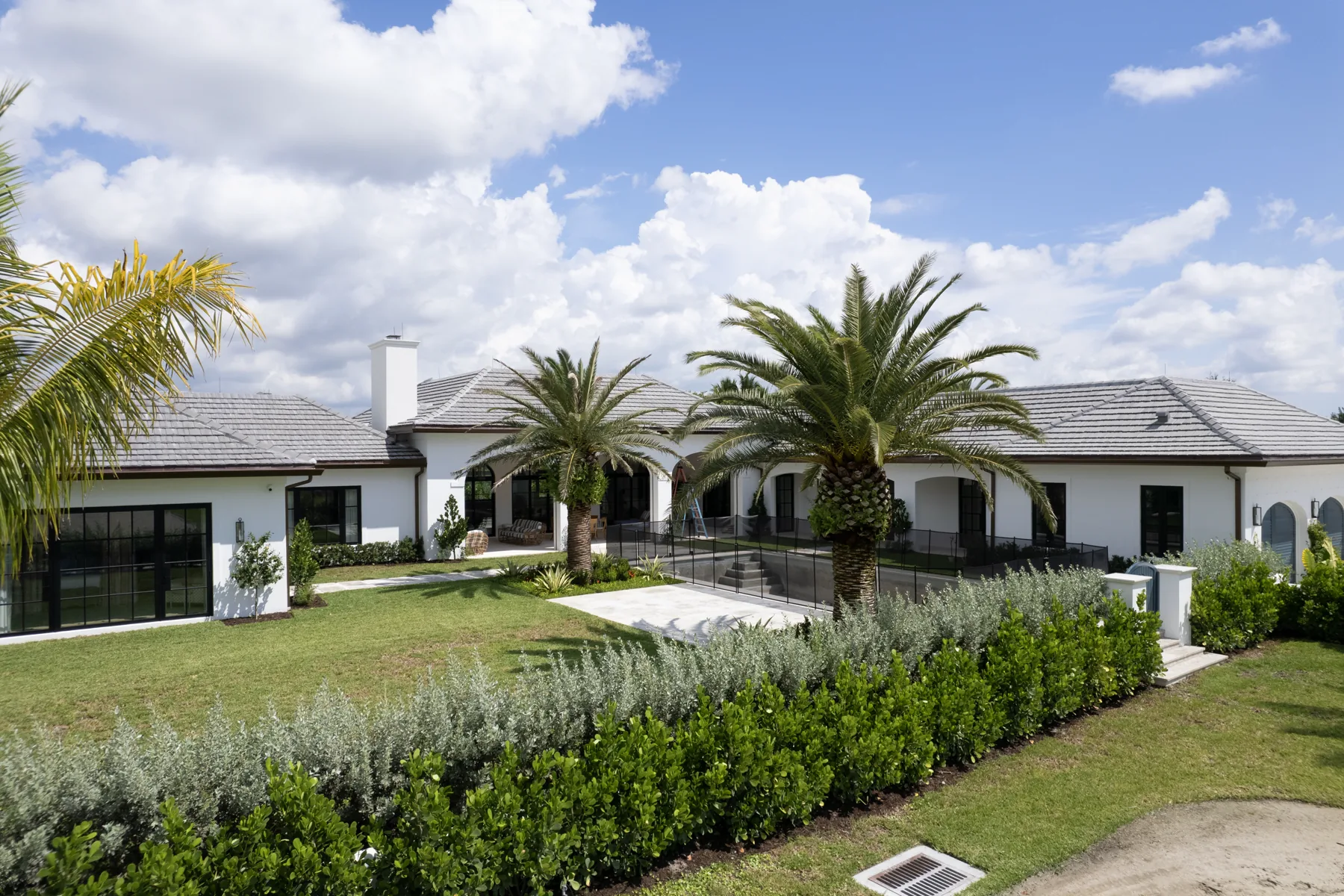 Rear elevation of the Lasso Way private residence