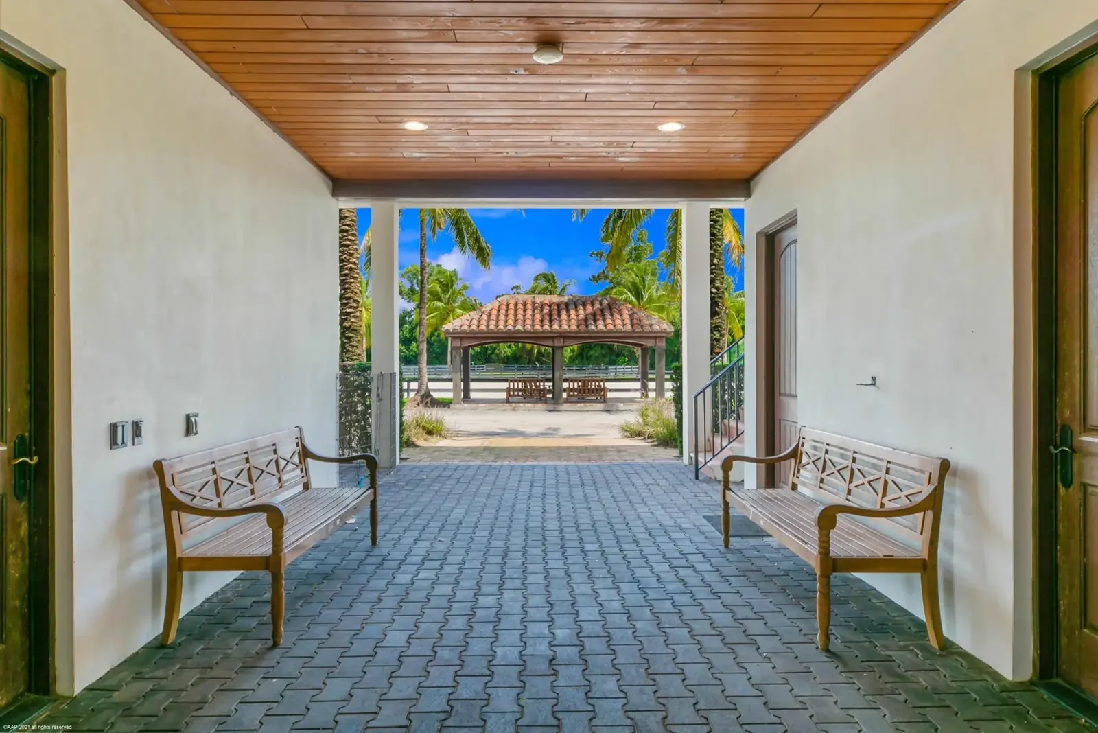 Entry Gates at Mida Farm