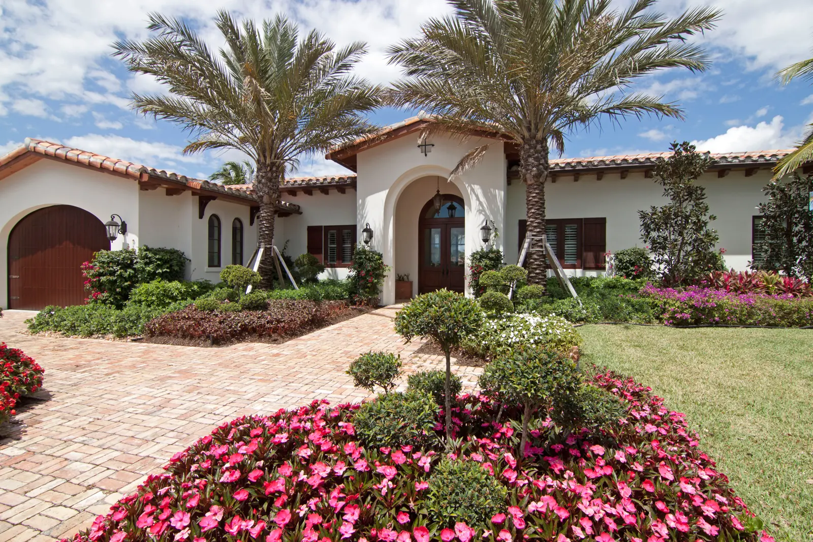 Front Facade at Mida Main House