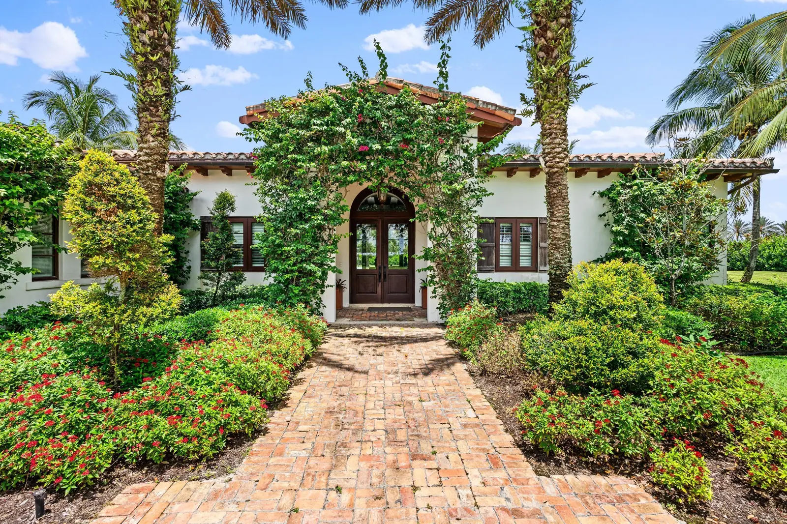 Front Entry at Mida Main House