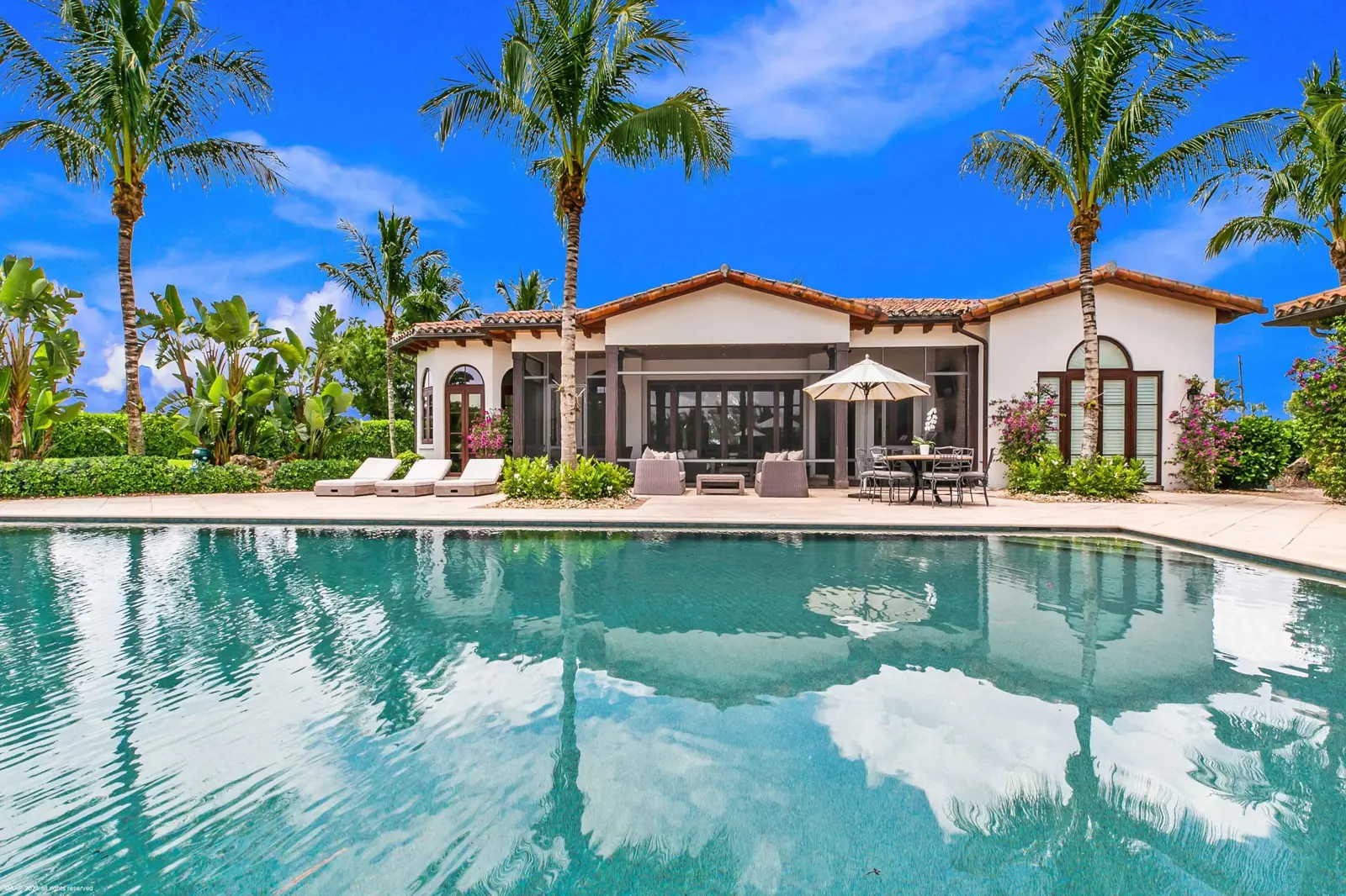 Pool And Grounds at Mida Main House