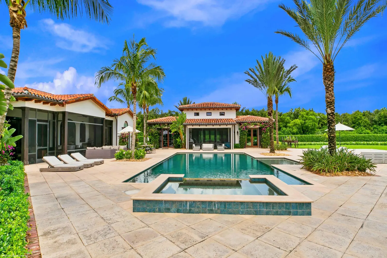 Pool And Grounds at Mida Main House